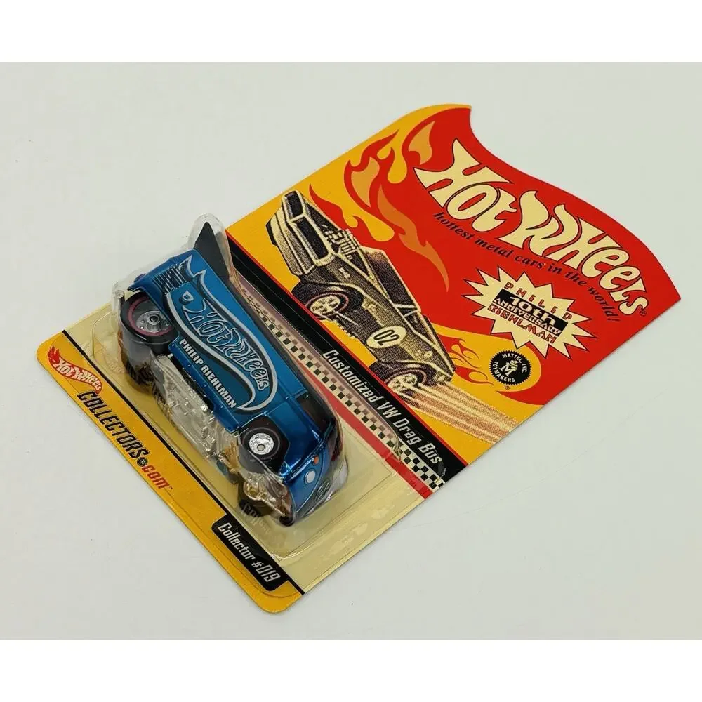 Hot Wheels Philip Riehlman Customized VW Drag Bus 10th Anniversary 8284/10000